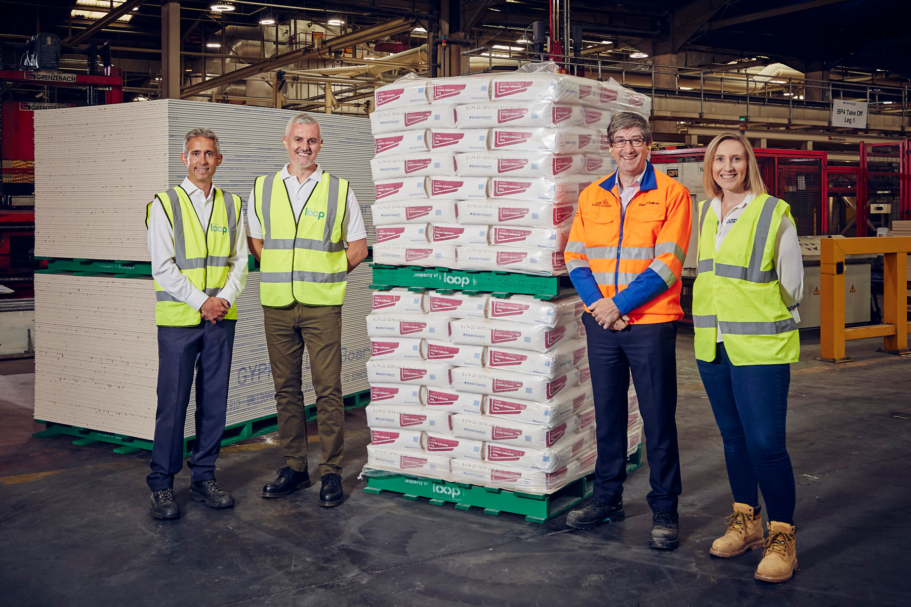 British Gypsum partners with The Pallet Loop to reduce pallet waste in UK construction